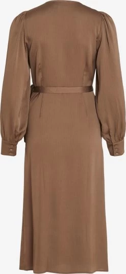 Vila Midi Jurken Jurk Omi Dames Bruin 10 Vila Midi Jurken Jurk Omi Dames Bruin -Vila f8299fedd779070152d61c5a729480c9