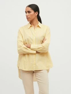 Vila Overhemden Blouse Nicoline Dames Geel 10 Vila Overhemden Blouse Nicoline Dames Geel -Vila f8700685eeb1b7668473c033e120cdd2