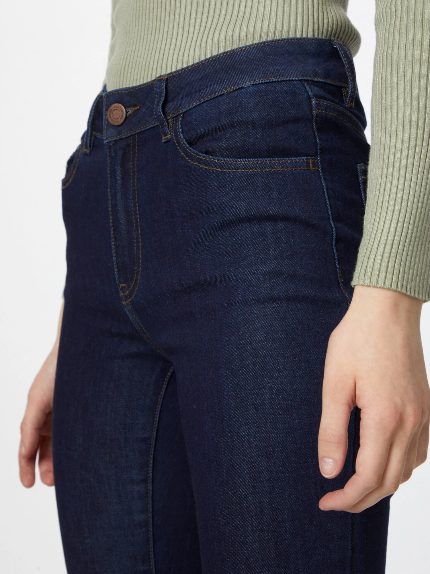 Vila Jeans Skinny Jeans Dames Donkerblauw 7 Vila Jeans Skinny Jeans Dames Donkerblauw - Afbeelding 5