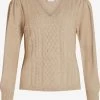 Vila Fijngebreide Truien Trui Ril Dames Beige 2 Vila Fijngebreide Truien Trui Ril Dames Beige -Vila f966d3ac6bab7687d1d469e0789bdd41