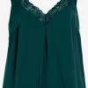 Vila Blouse Tops Blouse Cava Dames Donkergroen -Vila fa4ad3312067129491c2e79d522e70af