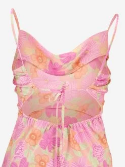 Midi Jurken Jurk RAVENNA Dames Rosa / Eosine -Vila faad2dae5efa830a5cd76e229062a693