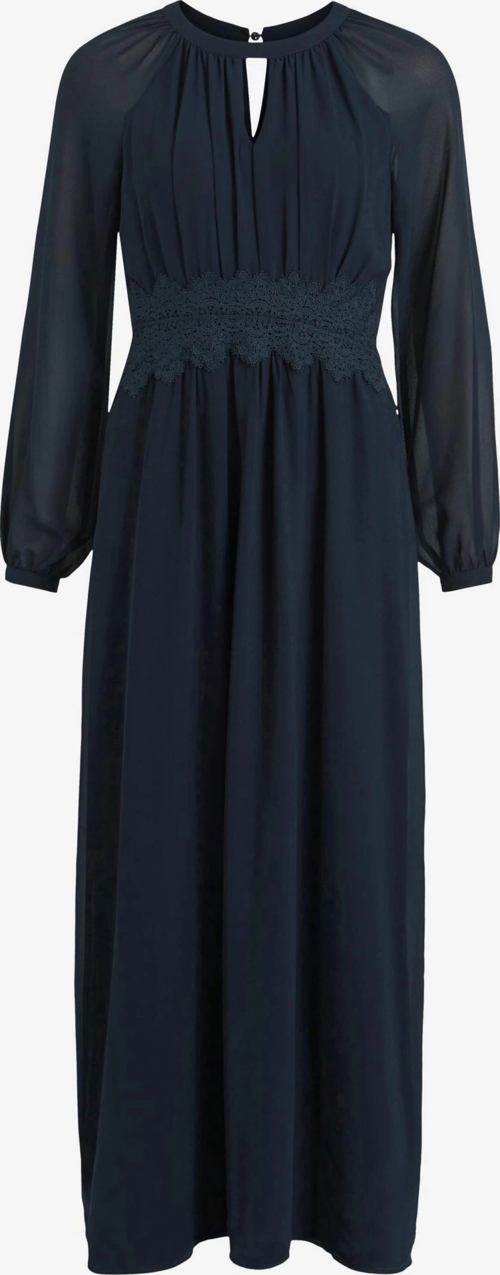 Vila Avondjurken Avondjurk Milina Dames Nachtblauw 3 Vila Avondjurken Avondjurk Milina Dames Nachtblauw