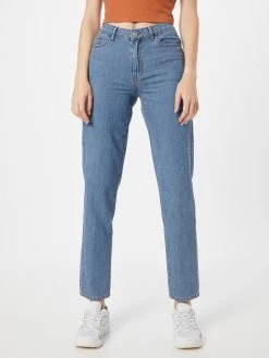 Vila Straight Regular Jeans Dames Blauw -Vila fc18dcb85e4944d184de16231f647337