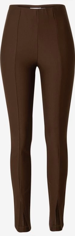 Vila Broeken Skinny Leggings Manon Dames Donkerbruin