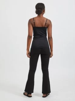 Vila Spaghetti Tops Top Dames Zwart -Vila fce94f064bdfaa0a46017e9187d035ad