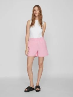Vila Shorts Regular Broek Dames Rosa -Vila fdca01fefd669c58fa2fbdd956250ef6