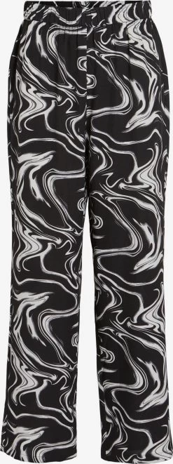Vila Pantalons Wide Leg Broek KOGA Dames Zwart