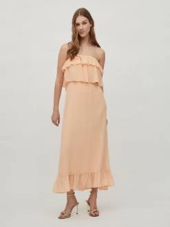 Vila Zomerjurken Zomerjurk Emele Dames Perzik -Vila ff4c62eb4acd240d6ad380153d24cfc9