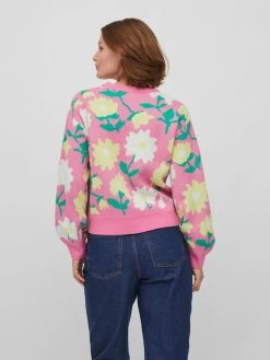 Vila Fijngebreide Truien Trui Dames Pink -Vila ffa96d410590334c99fa6271e4b9d5cf